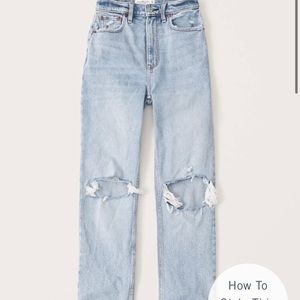Abercrombie & Fitch 90’s Straight Jeans